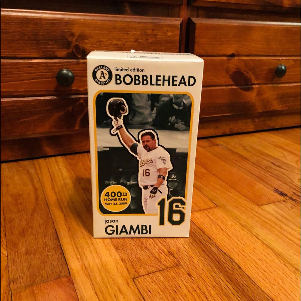 Jason Giambi Oakland A’s Bobblehead